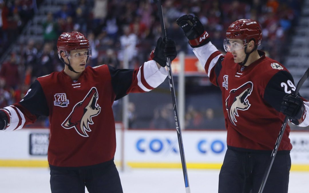 Arizona Coyotes narrowly hold off New Jersey Devils after wild third
