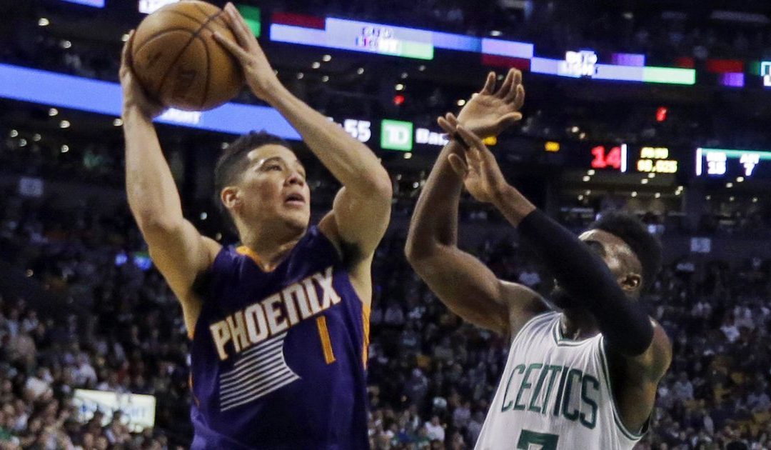 Devin Booker scores franchise-record 70 points but Suns fall in Boston