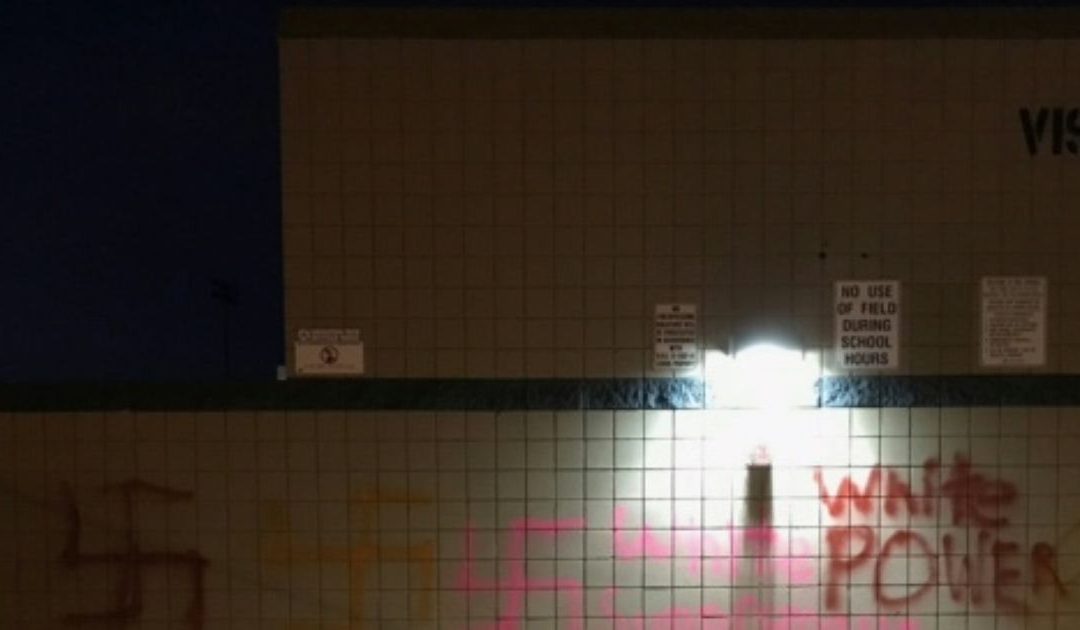 Swastikas, ‘white power’ painted on Pinnacle High School in Phoenix; hate-crime squad investigating