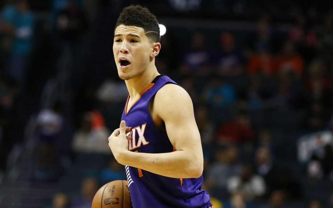 Suns’ Devin Booker banged up, takes night off in Atlanta