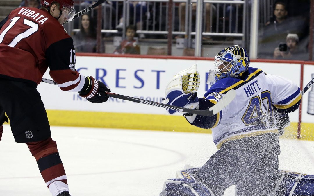 Arizona Coyotes’ scoring woes continue in another loss to St. Louis Blues