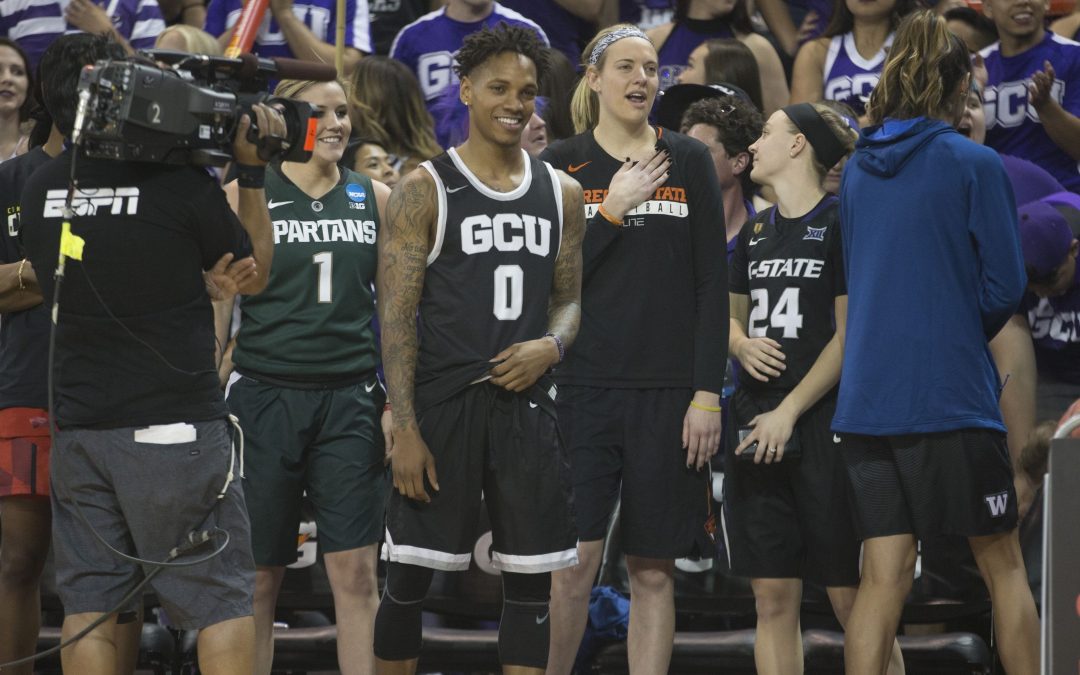 GCU, DeWayne Russell emerge in College Slam Dunk and 3-point Championships