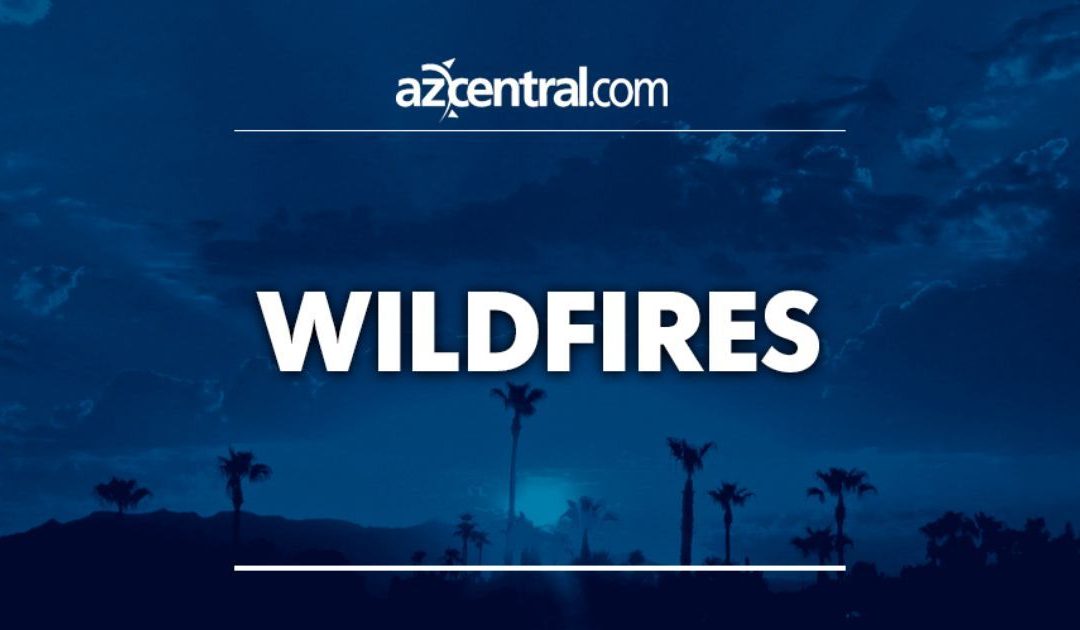 Multiple fires burning in Agua Fria National Monument