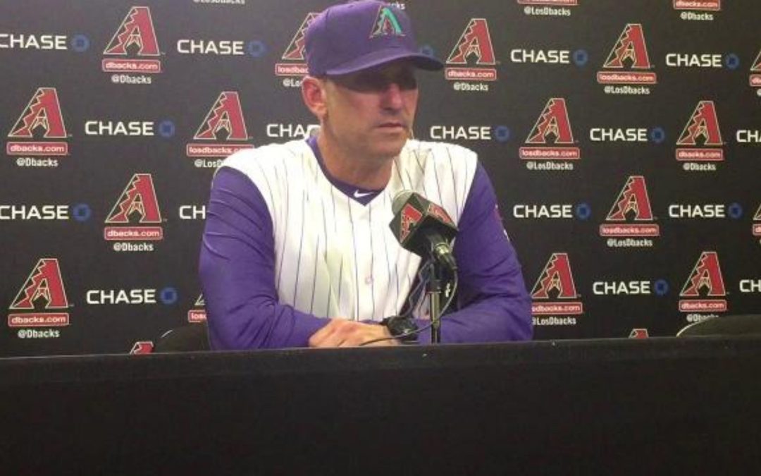 D-Backs manager Lovullo on starting year 3-1