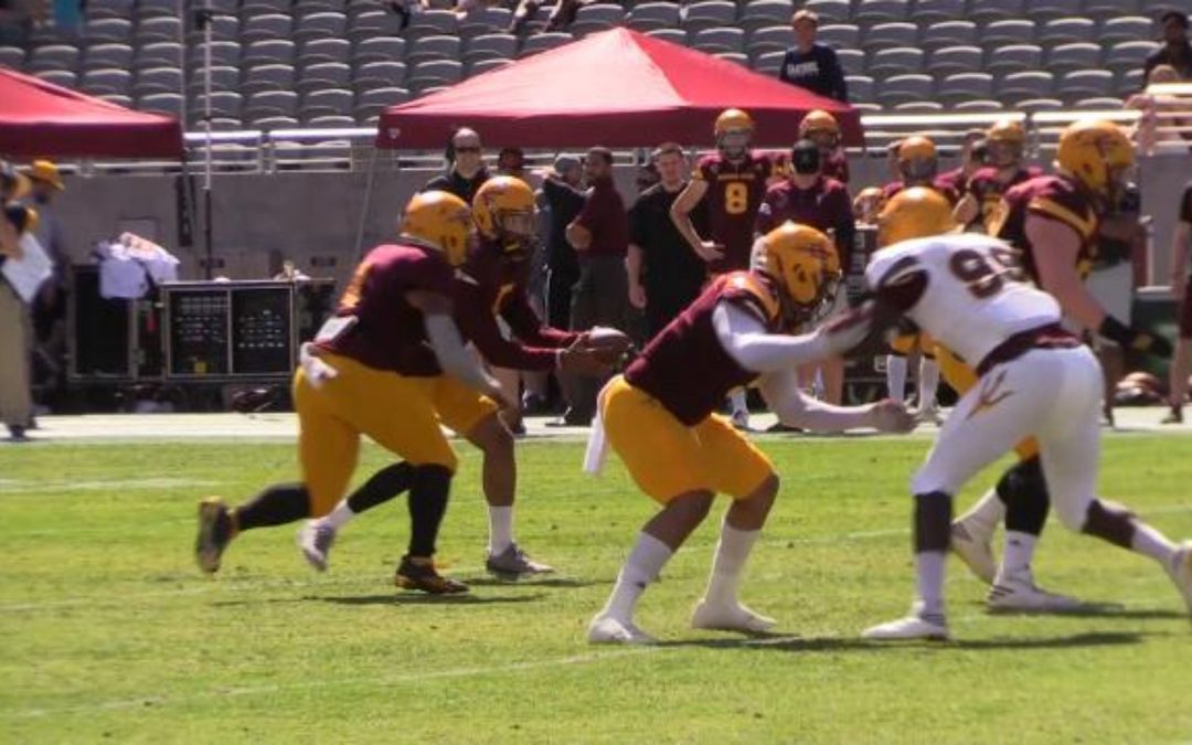 ASU shows off some offense in spring game