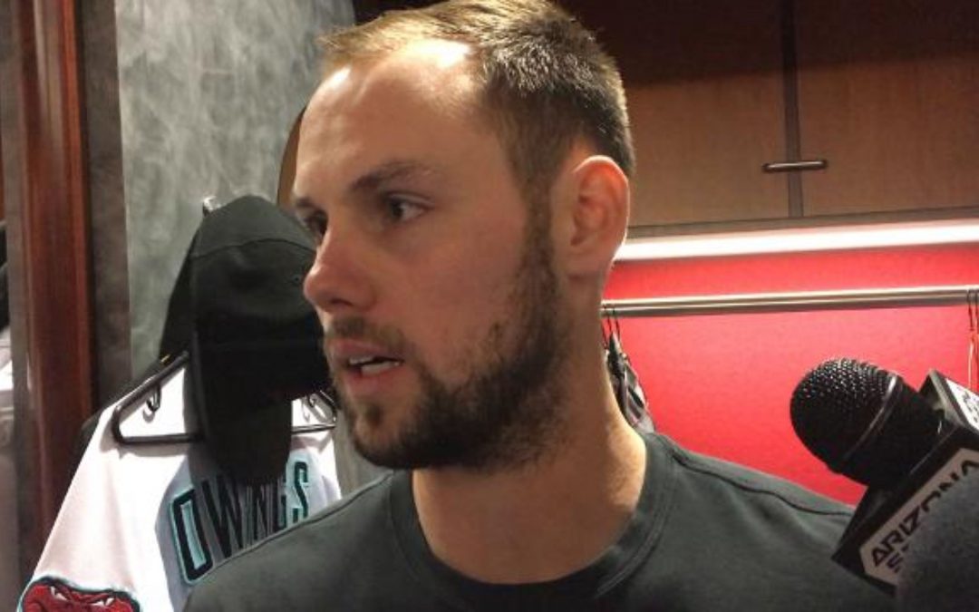 Chris Owings on his two-homer night
