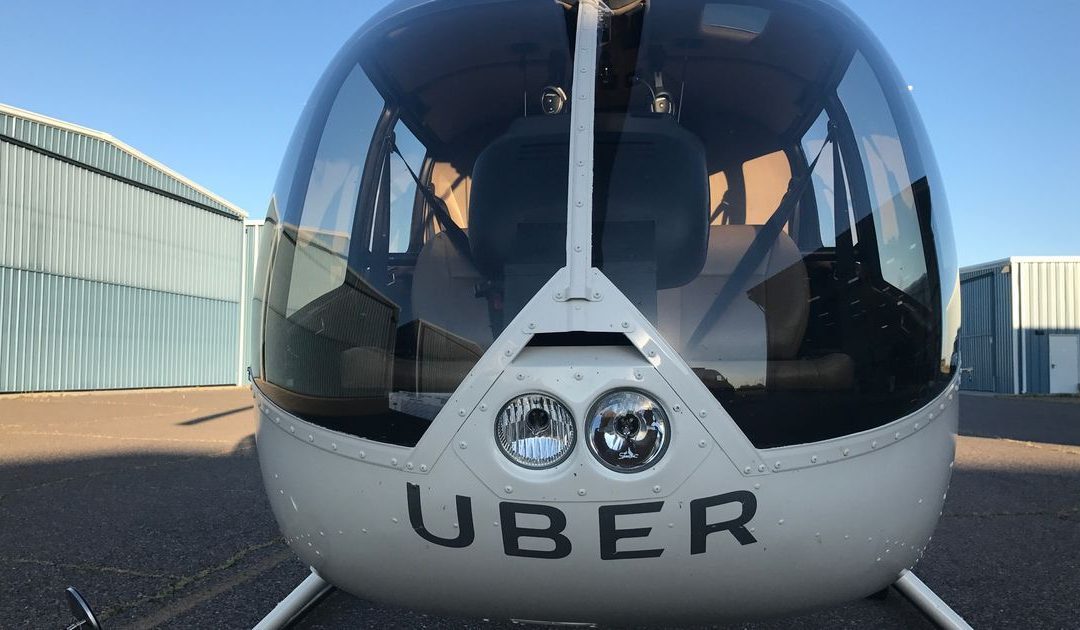Uber offering helicopter rides around University of Phoenix Stadium