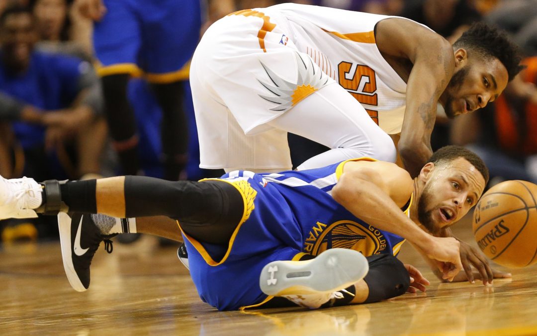 Stephen Curry, Warriors send Suns to 13th straight loss