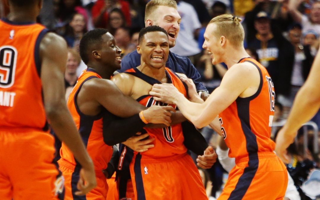 Russell Westbrook has 50 points, buzzer-beater in record 42nd triple-double
