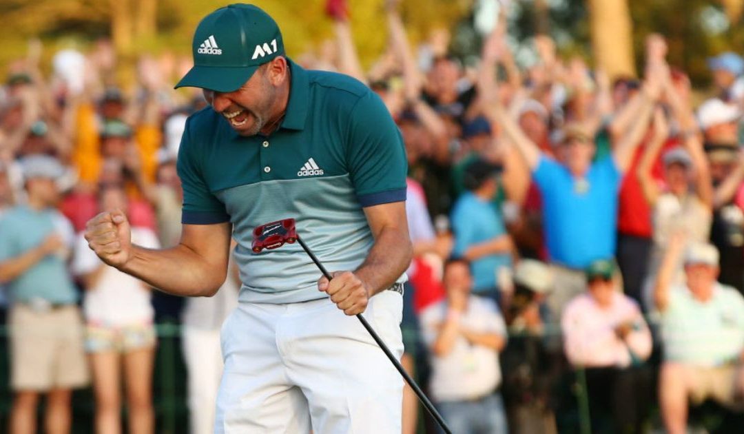 Sergio Garcia finally rises to the occasion at Masters to win first major