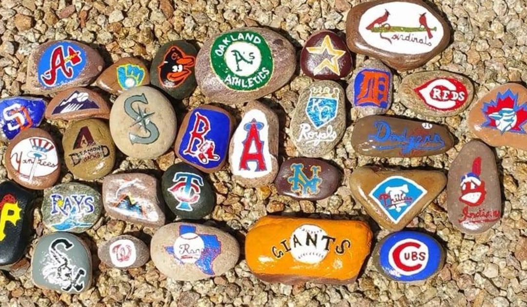 Why a Mesa man painted all 30 MLB team logos on rocks