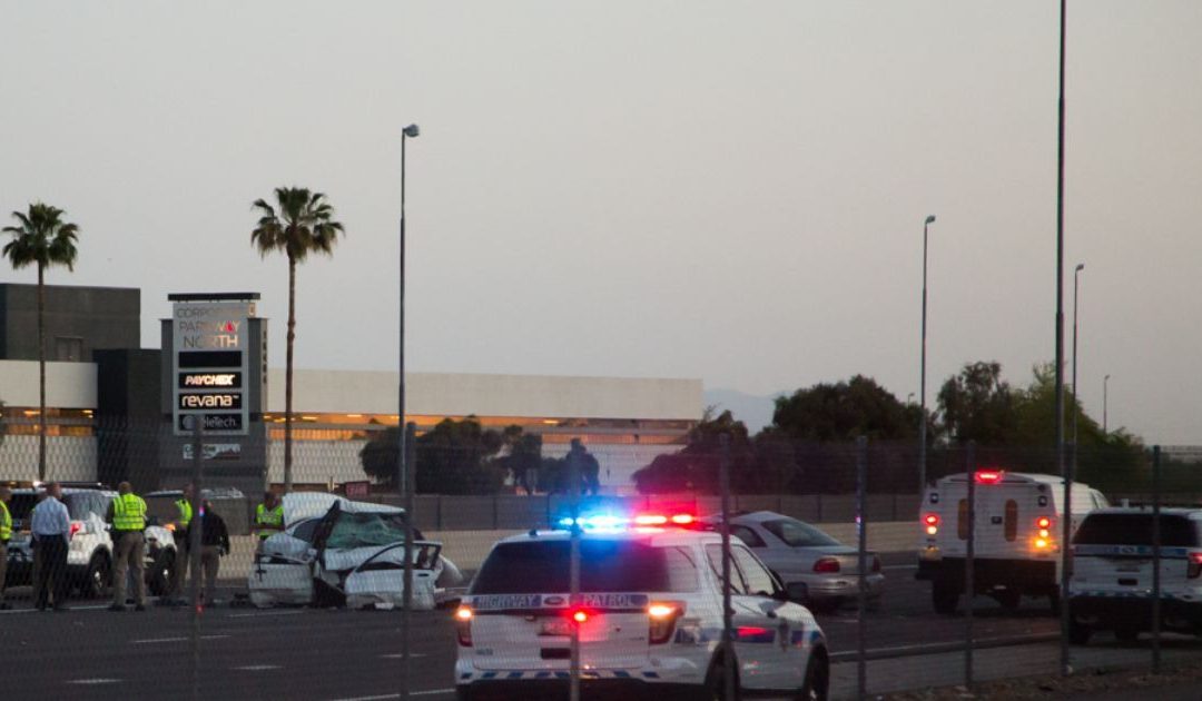 Wrong-way crash kills 3 in north Phoenix