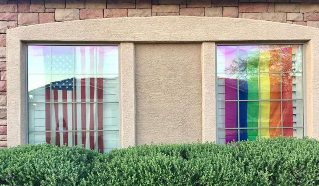 HOA cites Cave Creek homeowners for hanging rainbow flag