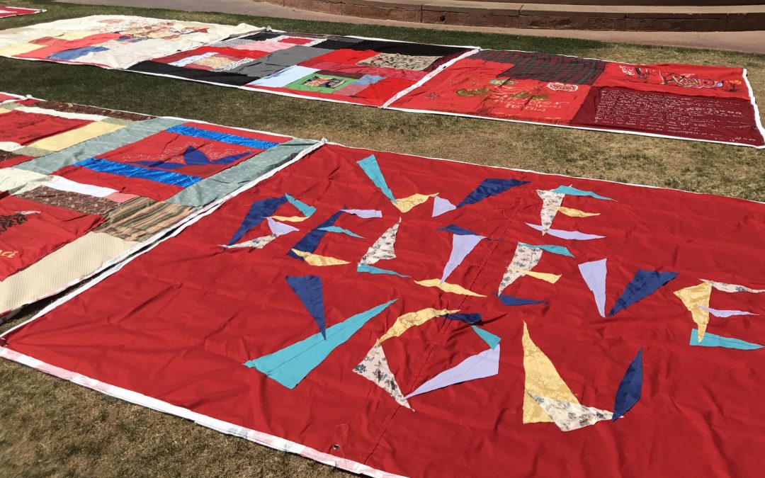 ASU hosts quilt honoring sexual-assault survivors