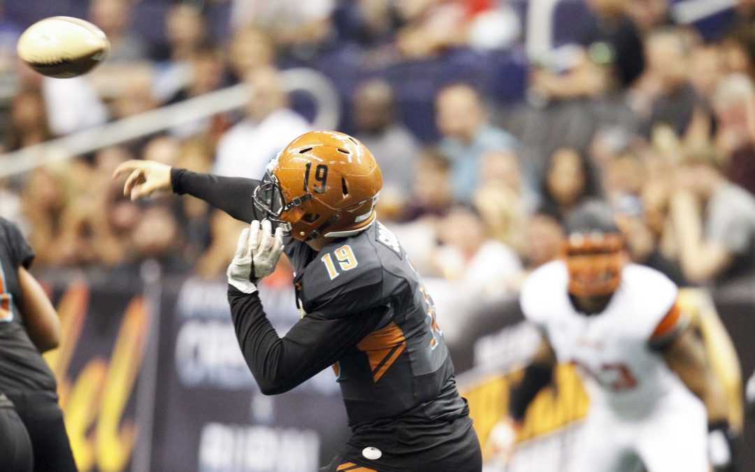 Rattlers fall to 1-3 at home at midway point in 1st IFL season
