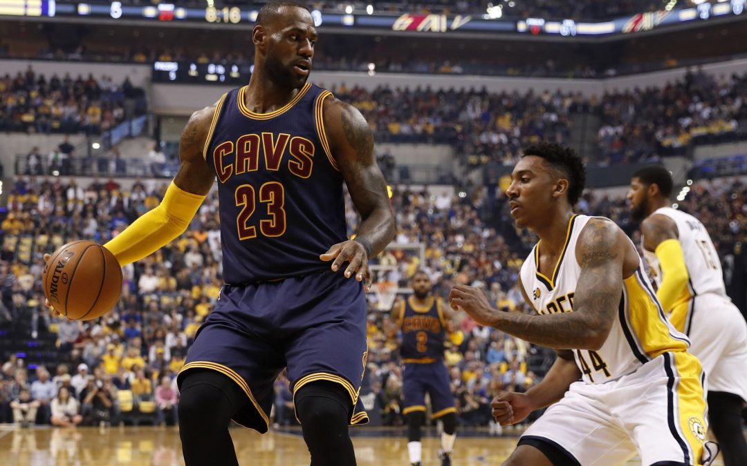 LeBron James, Cavs sweep Pacers, advance to second round of NBA playoffs