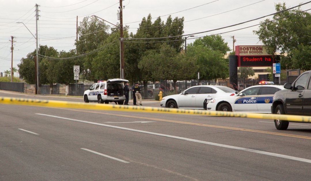 Man with replica rifle detained near Bostrom High School in Phoenix