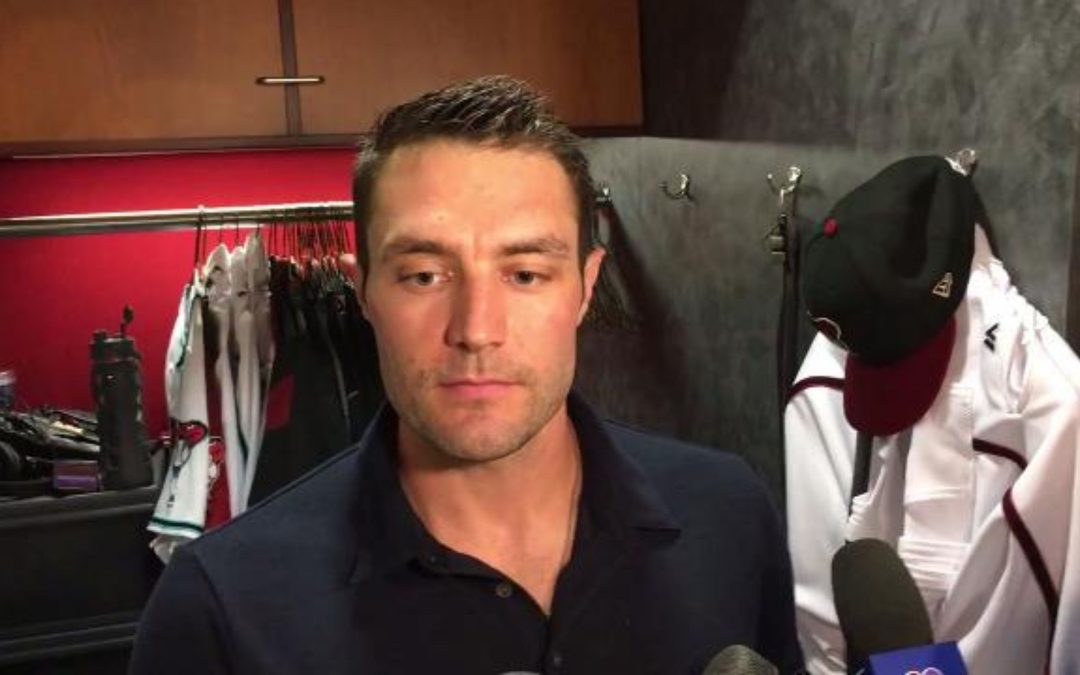 A.J. Pollock discusses his injury after loss to Pirates