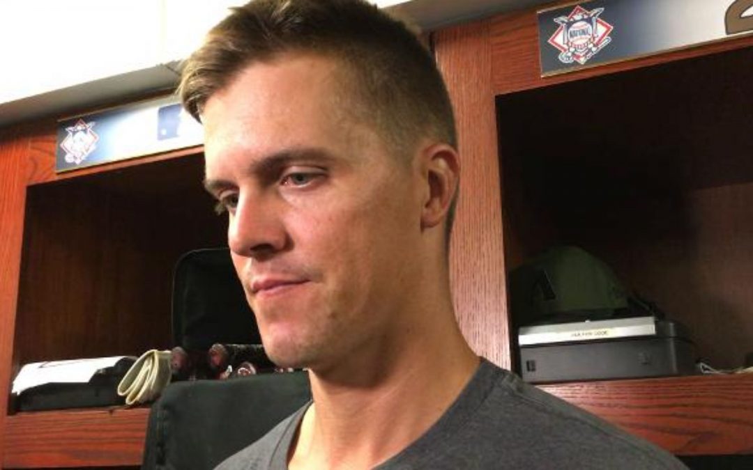 Zack Greinke on his outing in loss to Brewers