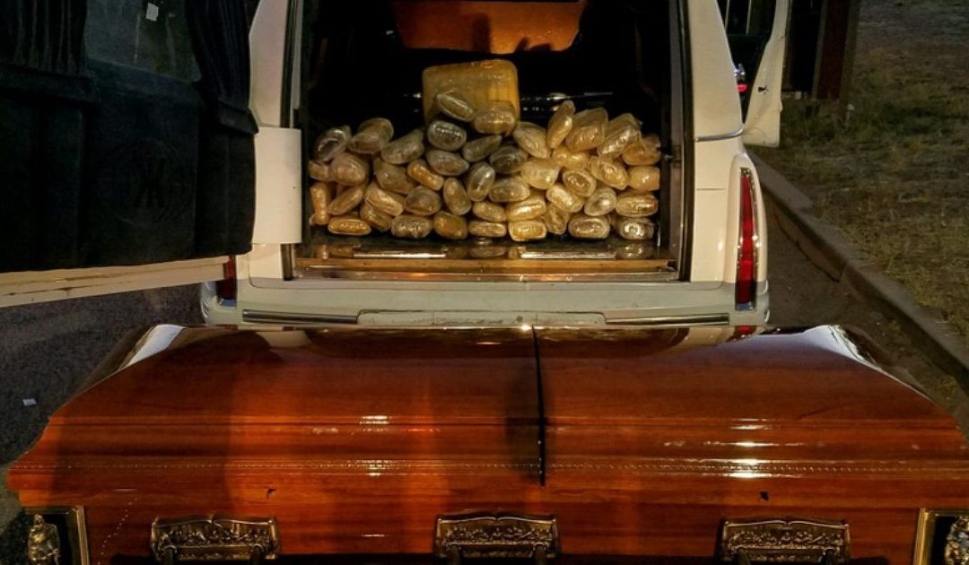 Border Patrol finds 67 pounds of pot hidden inside casket near Tucson