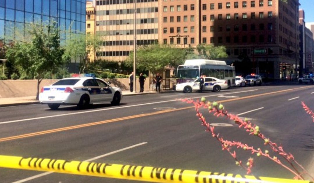 1 dead, 1 hurt from knife attack on bus in Phoenix