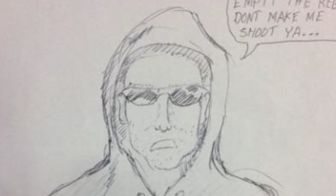Yavapai County sheriff uses clerk’s drawing in search for Circle K robber