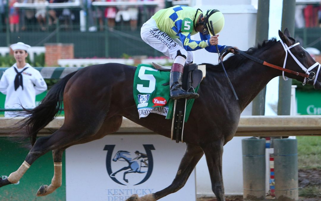 Always Dreaming wins over muddy track at Churchill Downs as co-favorite