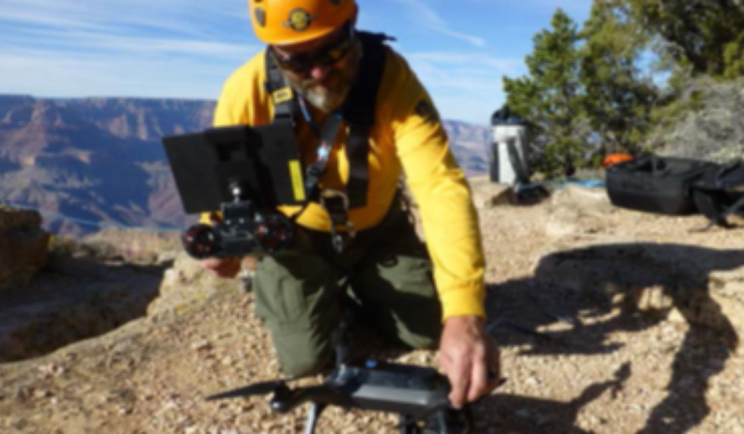 Grand Canyon rangers using drones for broad range of missions.