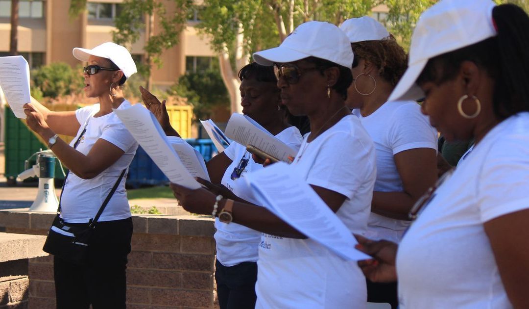 Phoenix black mothers group marches, prays for end to violence, oppression