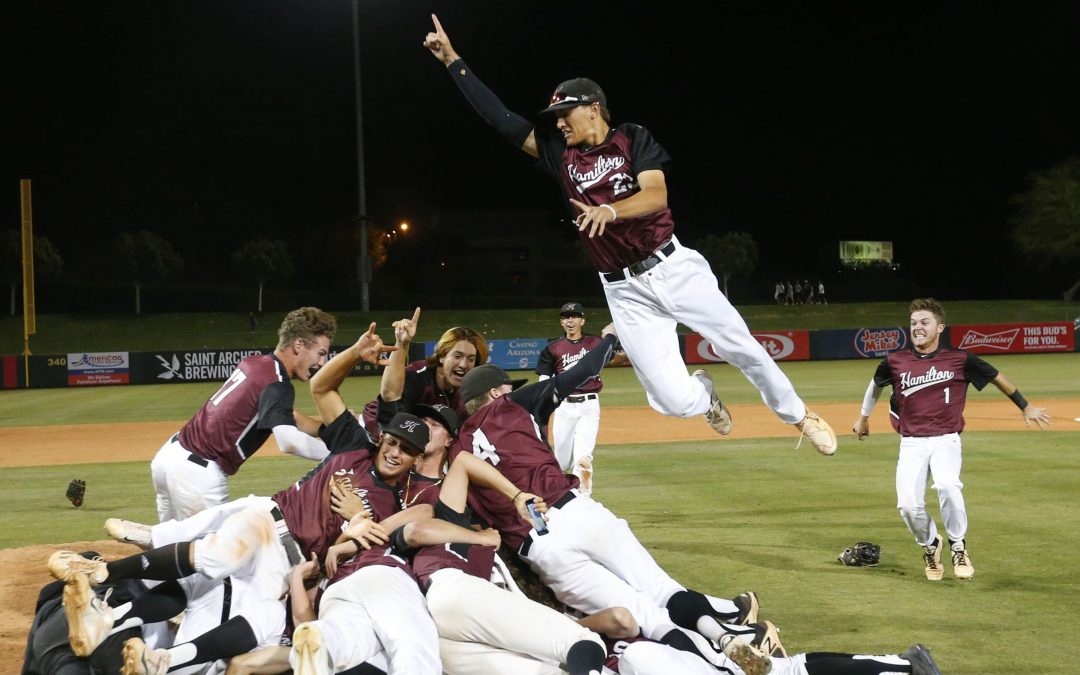 Cole Bellinger pitches Hamilton to 2nd straight 6A baseball title with win over Pinnacle