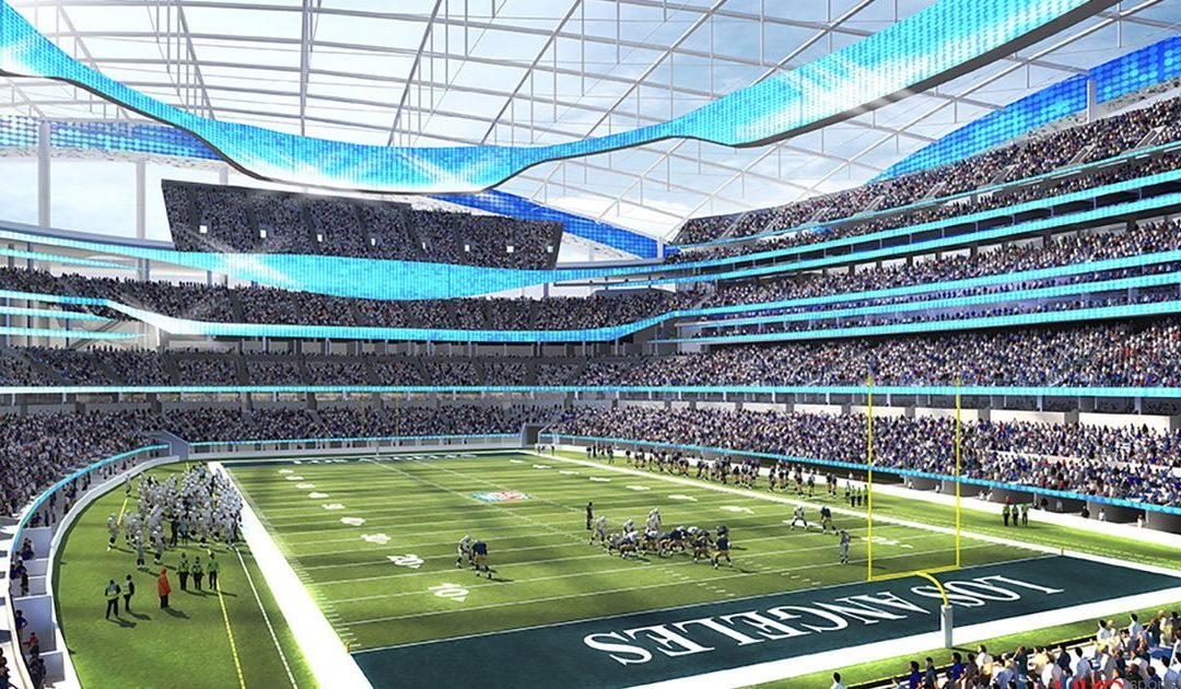 Rams, Chargers stadium delayed by rain, won’t open until 2020