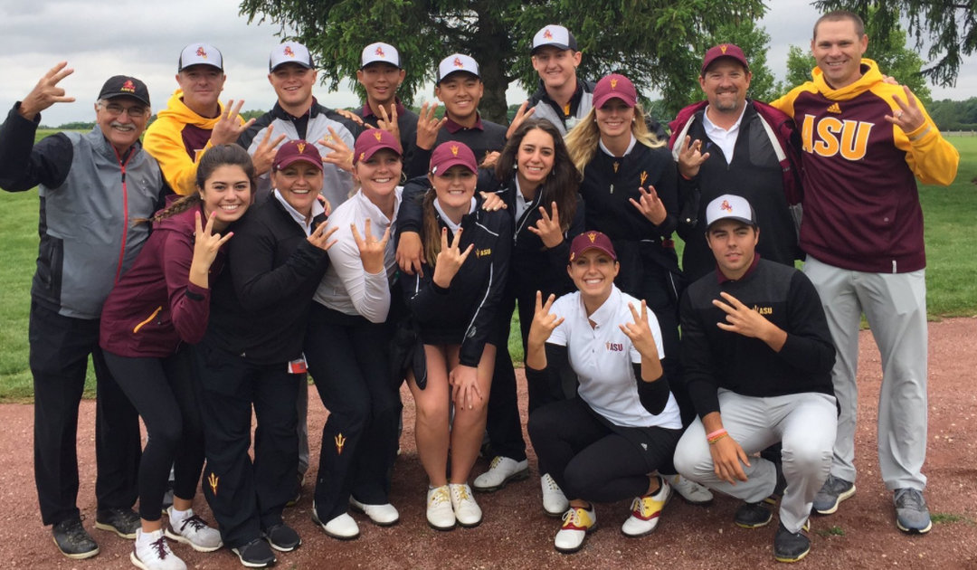 ASU mounts comeback, advances to NCAA Women’s Golf Championship