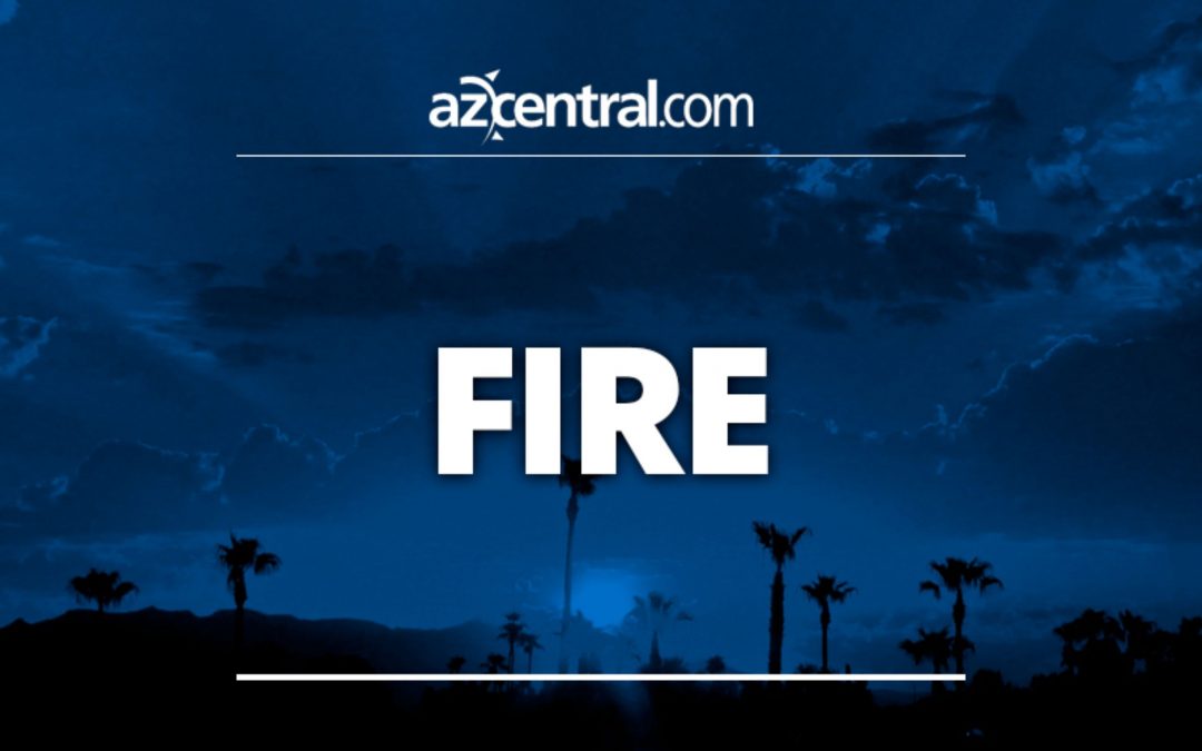 Phoenix junkyard catches fire