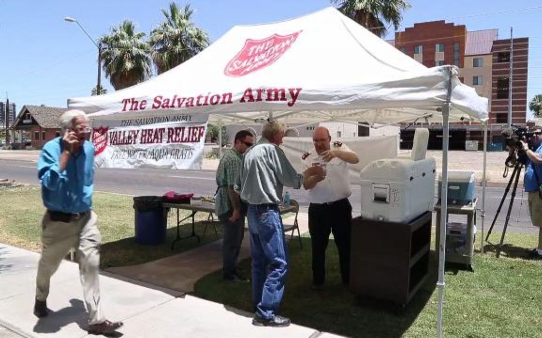 Salvation Army provides heat relief in Phoenix-area