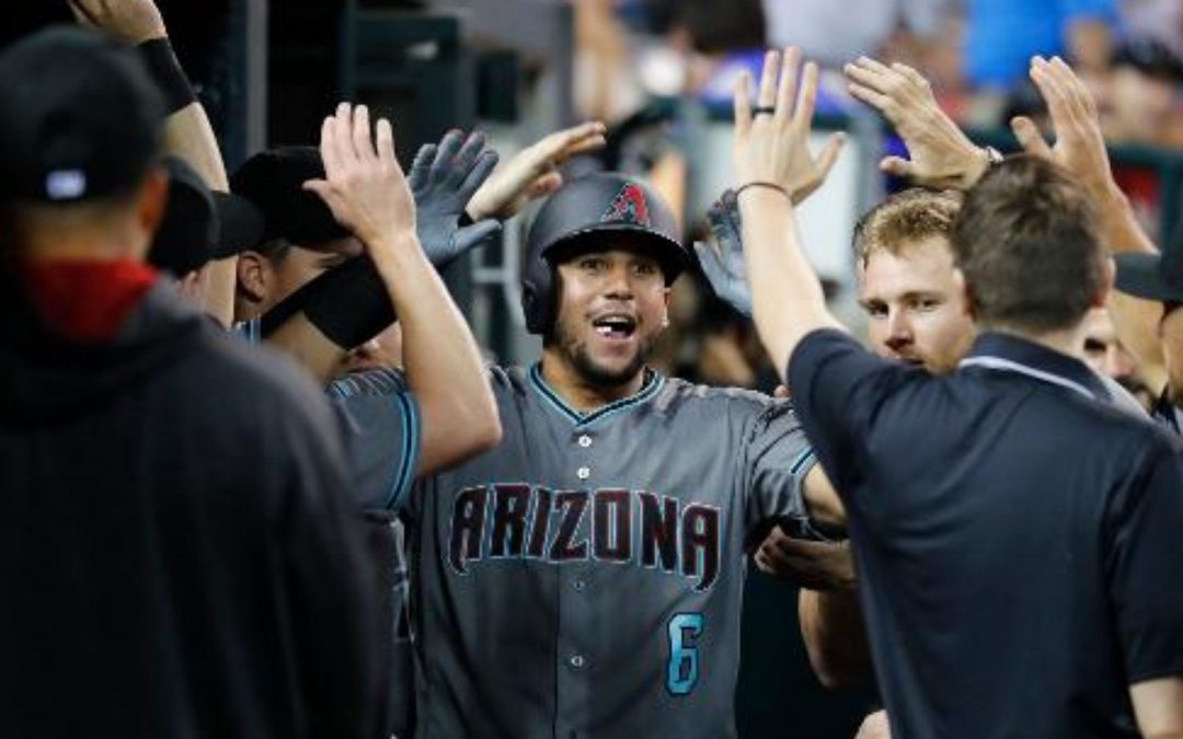 David Peralta on his go-ahead homer in win over Tigers