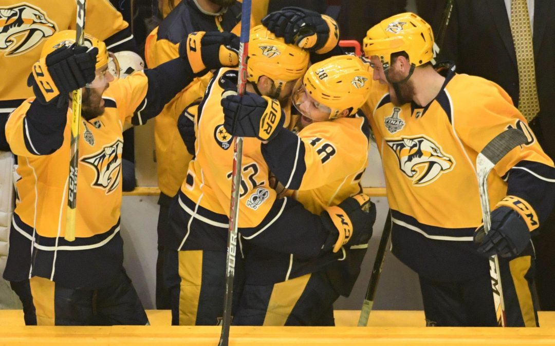 Predators win again at home, tie up Final with Penguins