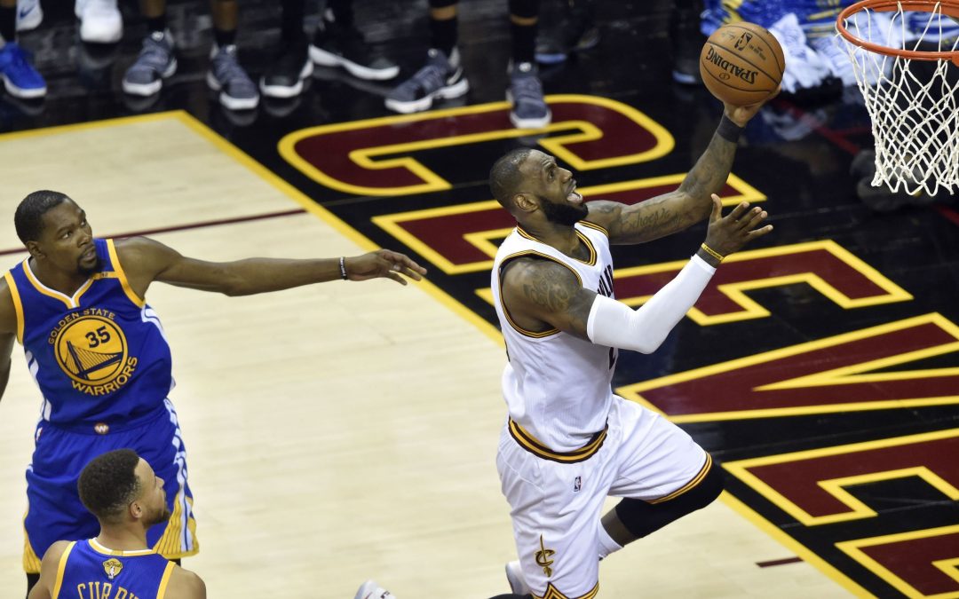 LeBron James remains poised facing 3-0 deficit to Warriors