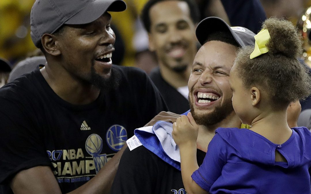What did Kevin Durant say to Steph Curry?