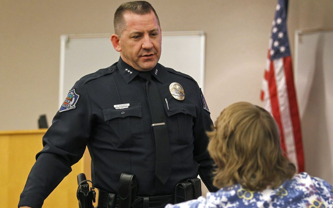 Gilbert Police Chief Michael Soelberg says move from Mesa is like ‘stepping back in time.’