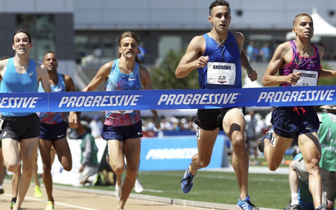 Robby Andrews upsets Olympic gold medalist Matt Centrowitz in 1,500 at U.S. championships
