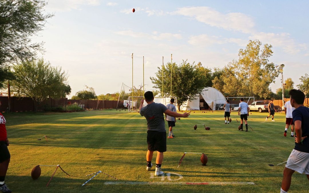 Former ASU, pro kicker Luis Zendejas offers free lessons to high schoolers in Chandler backyard