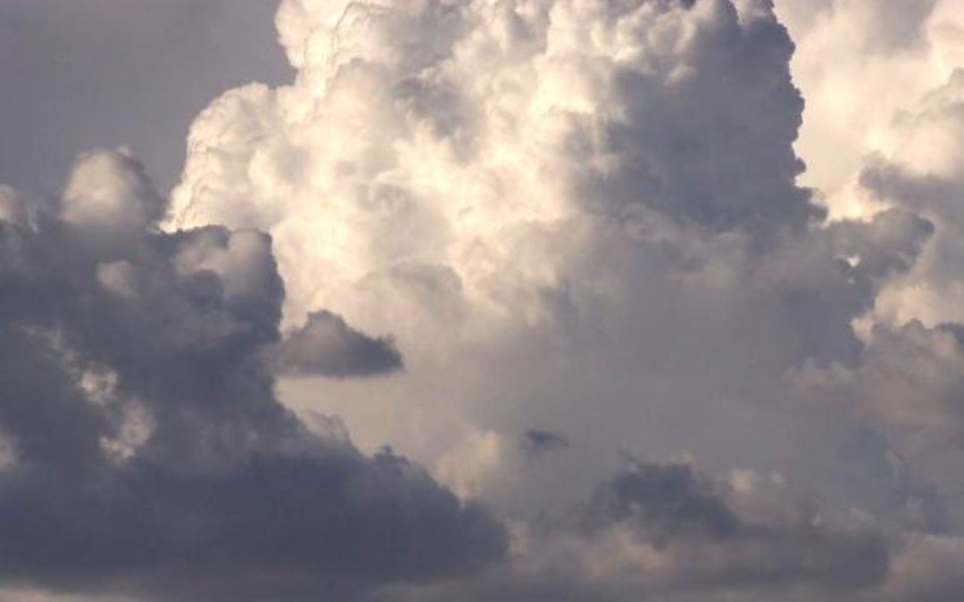 Time-lapse of monsoon storm thunderhead building over Carefree