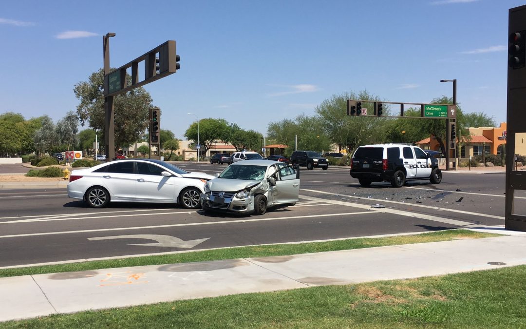 Tempe police officer, 2nd driver collide at intersection