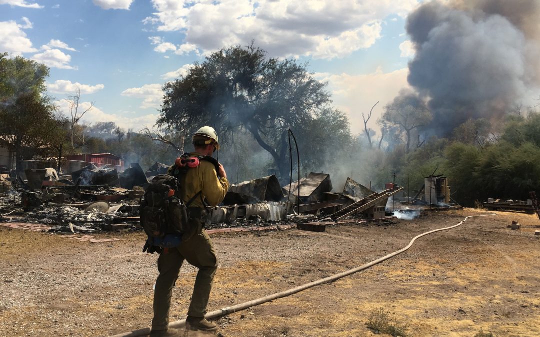 Five homes, nine structures destroyed in Roach Fire