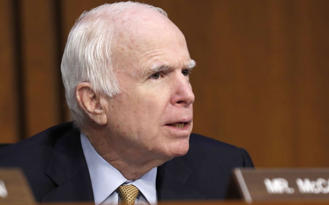 Outpouring of support on social media for Sen. John McCain