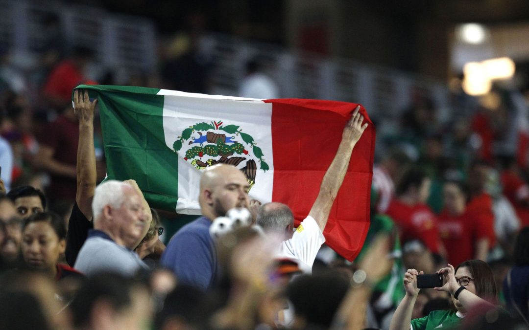 Fans of the Mexican national team come out in full force at Gold Cup