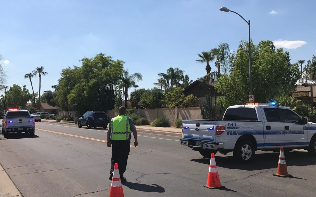Scottsdale standoff ends after police find woman with gunshot wound