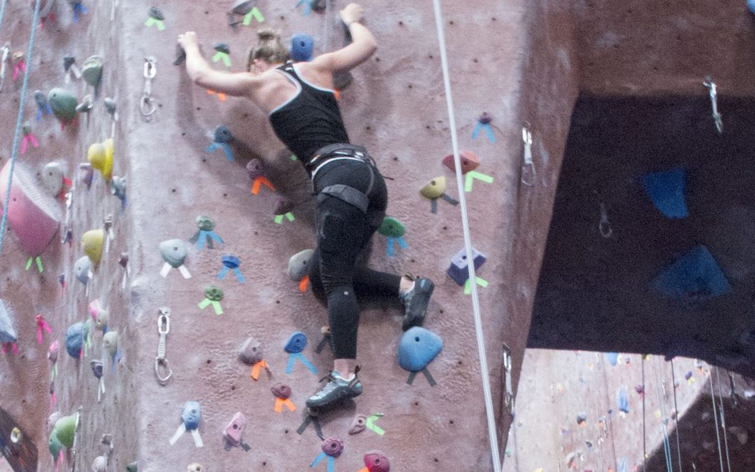 Indoor rock climbing gyms offer all the thrills of the outdoor sport, but with the chill of AC