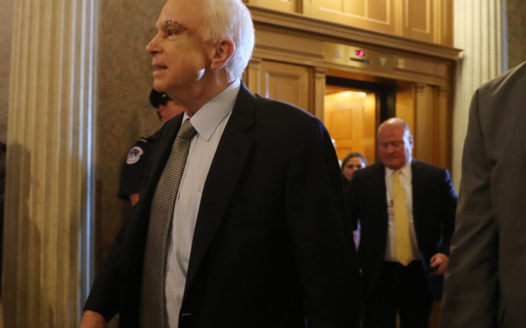 Sen. John McCain returns to Washington