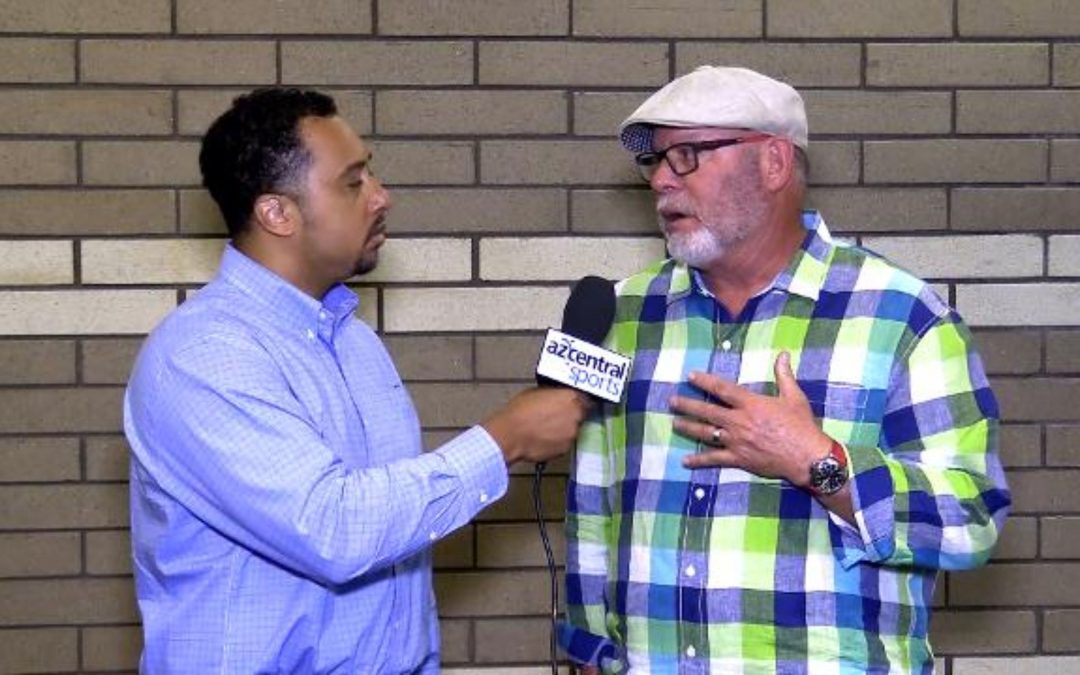 Greg Moore and Bruce Arians talk charities